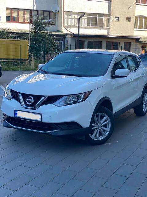 Послуги трансферу кросовера Nissan Qashqai